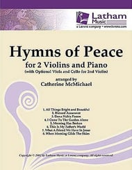 HYMNS OF PEACE STRING DUET OPT PIANO cover Thumbnail
